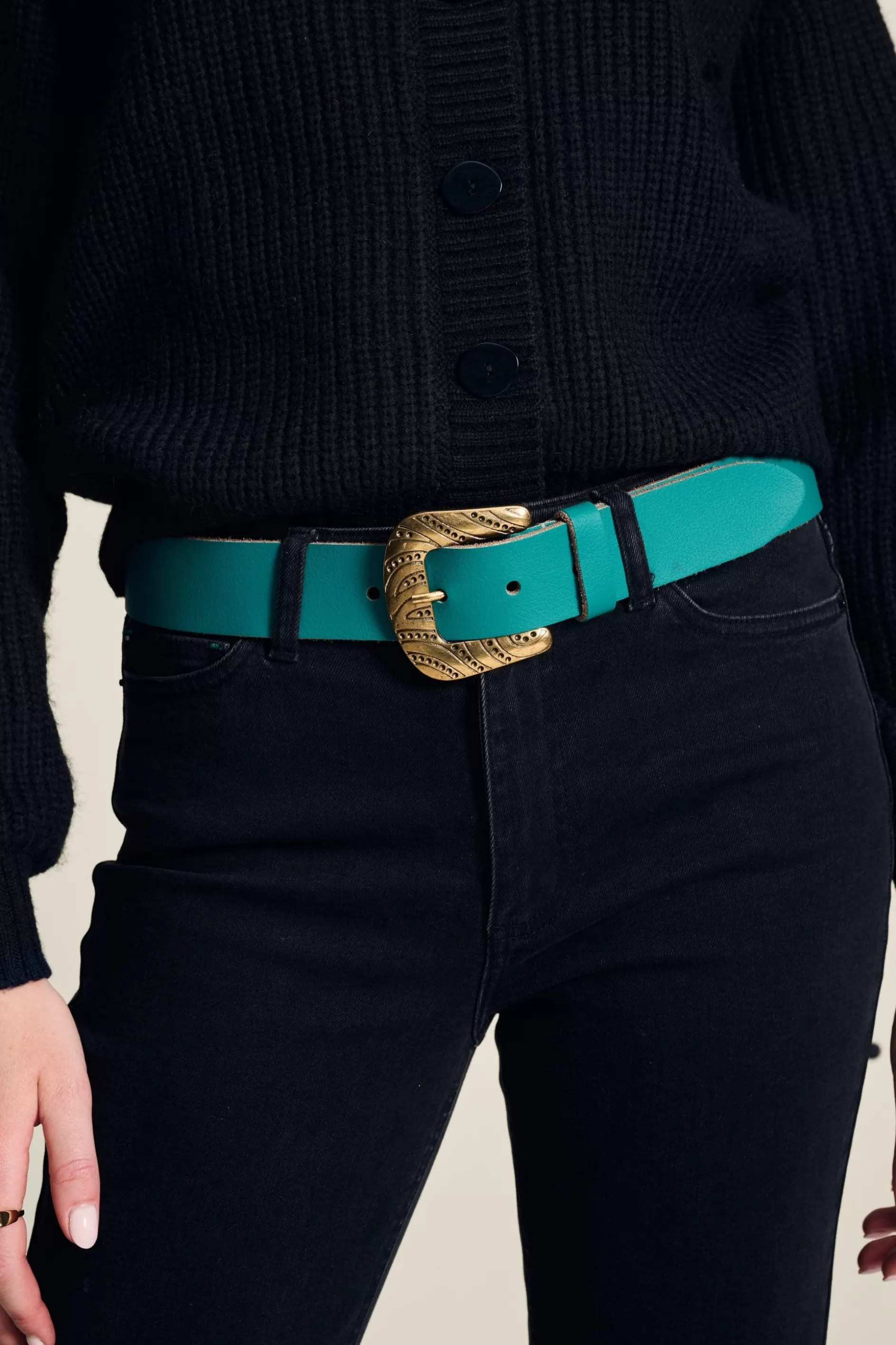 POM Amsterdam BELT Sea Green | Riemen