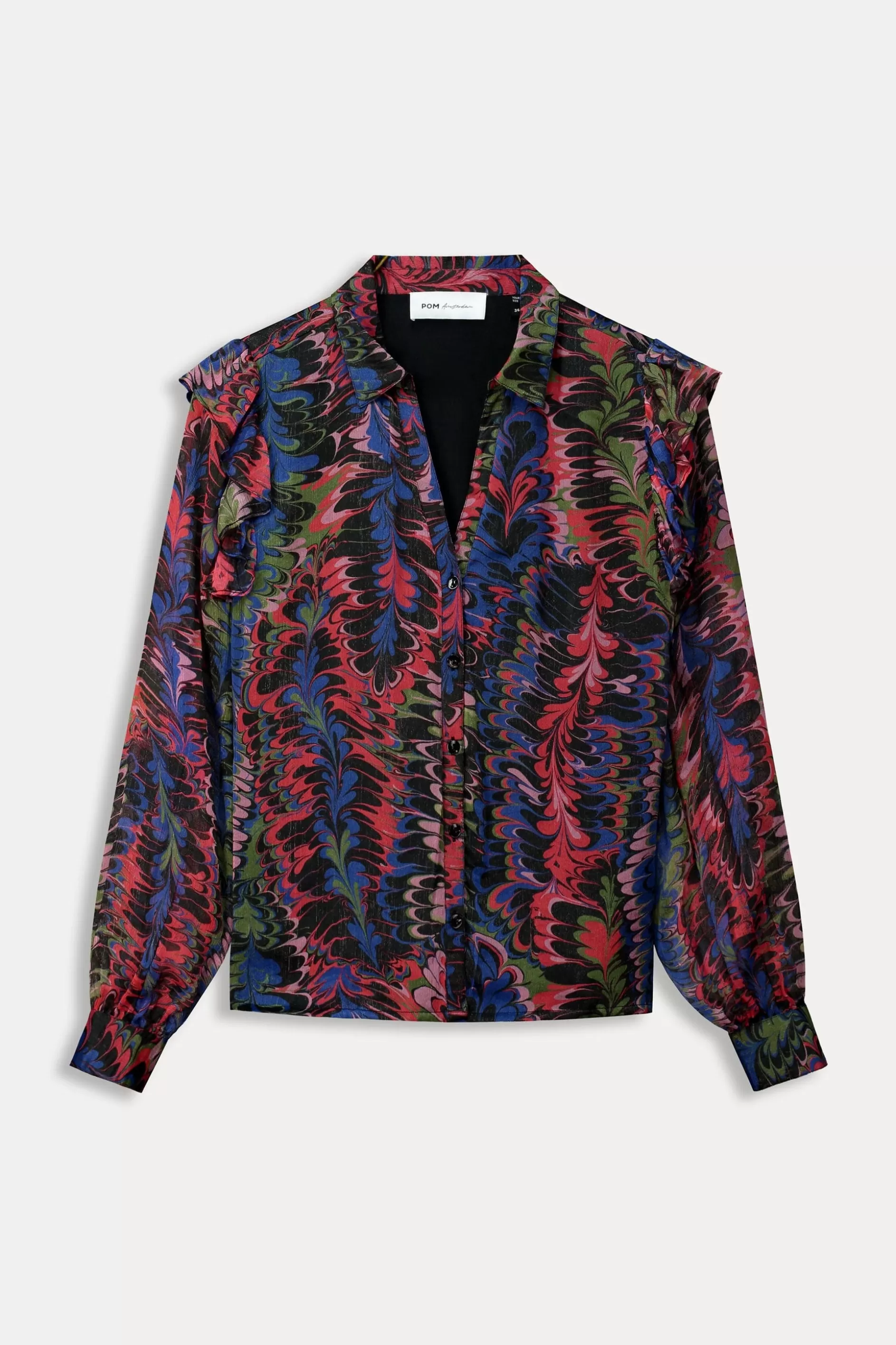 POM Amsterdam BLOUSE Animal Paradise | Blouses