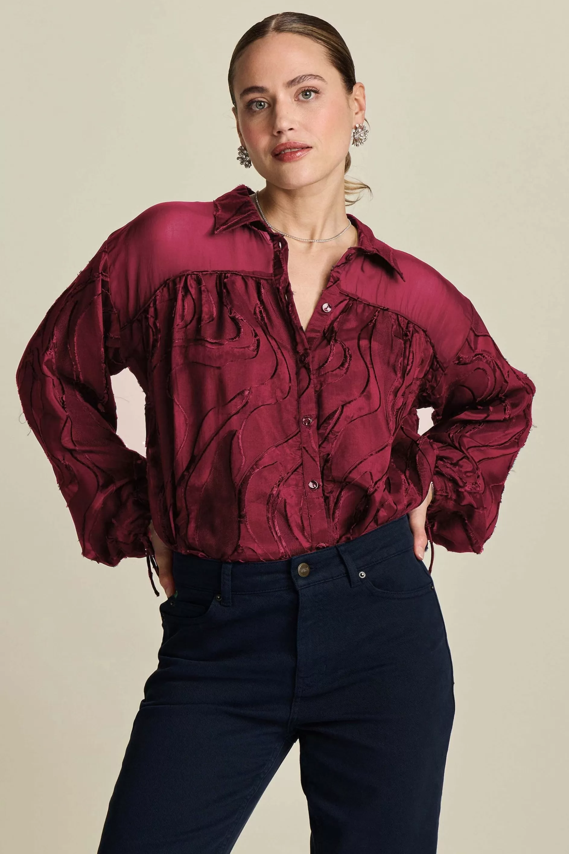 POM Amsterdam BLOUSE Jacquard | Blouses