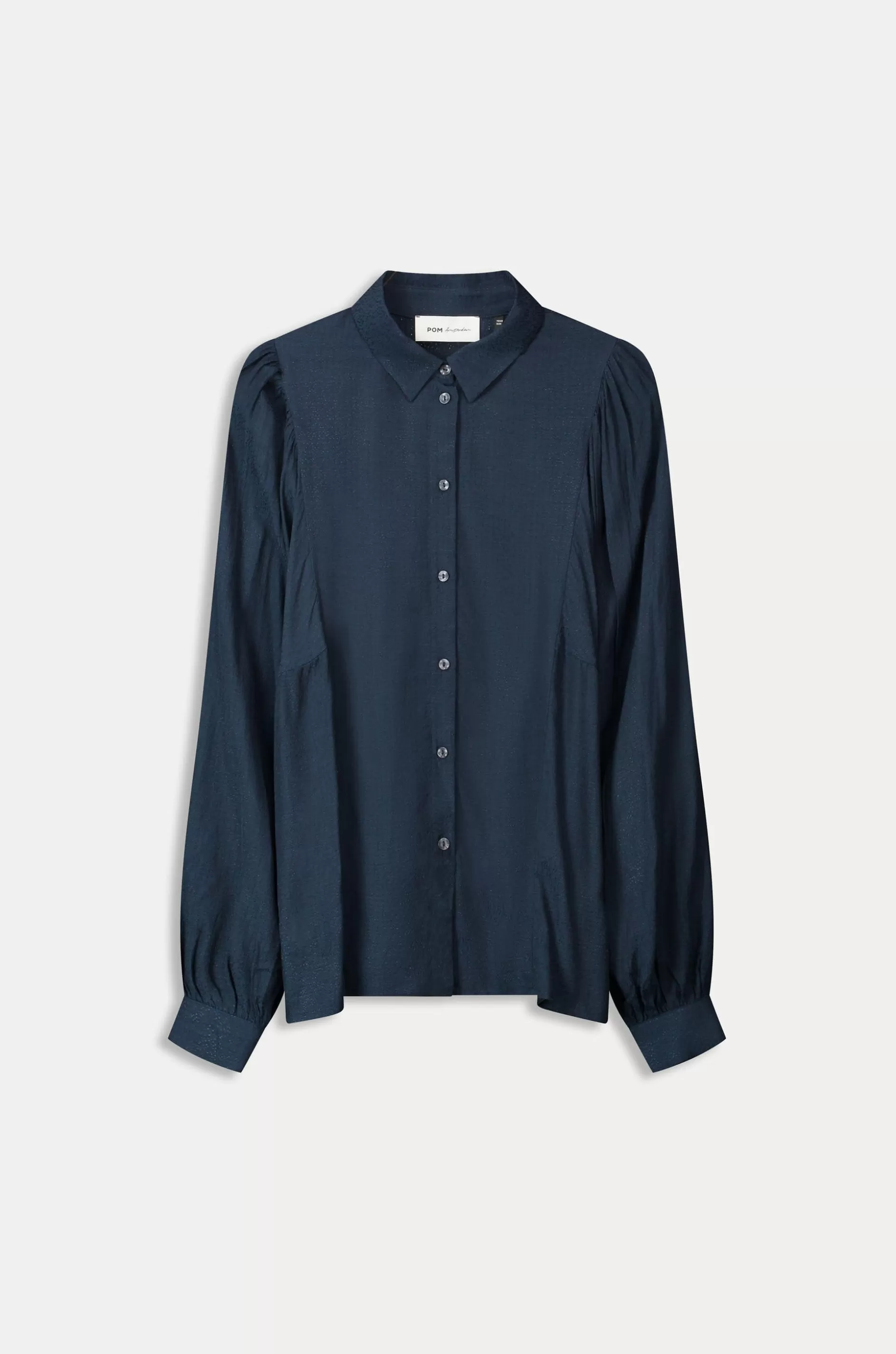 POM Amsterdam BLOUSE Sparkle Blue | Blouses