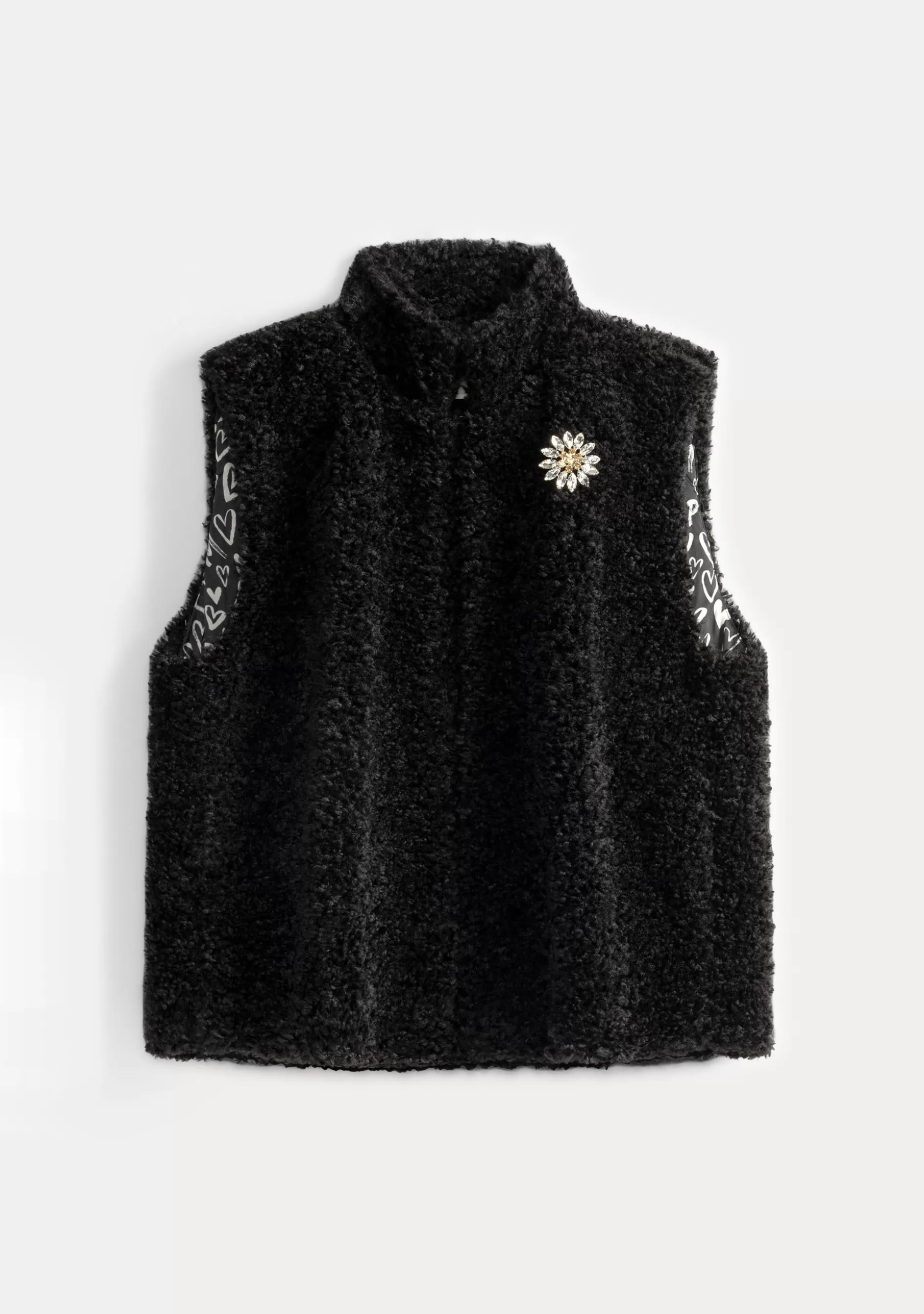 POM Amsterdam GILET Teddy Love | Gilets | Jassen & Blazers