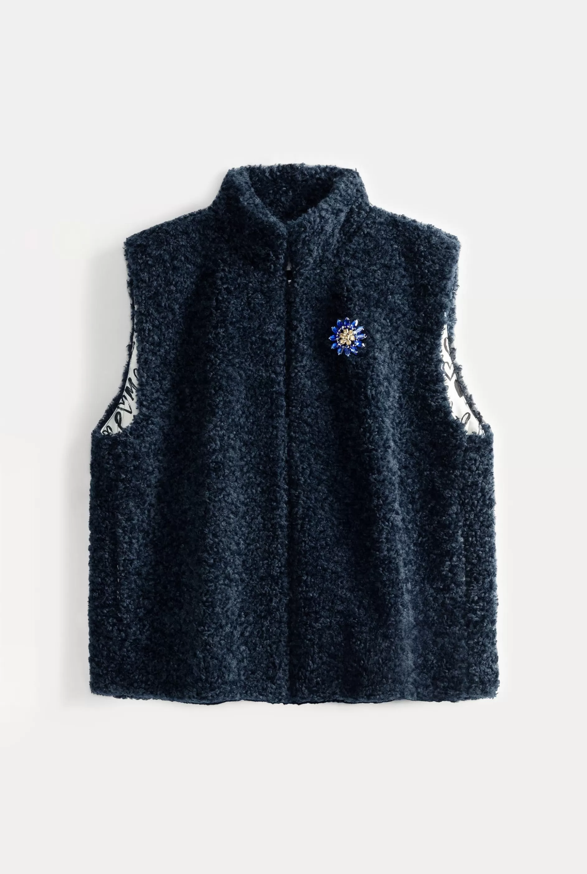 POM Amsterdam GILET Teddy Love | Gilets | Jassen & Blazers