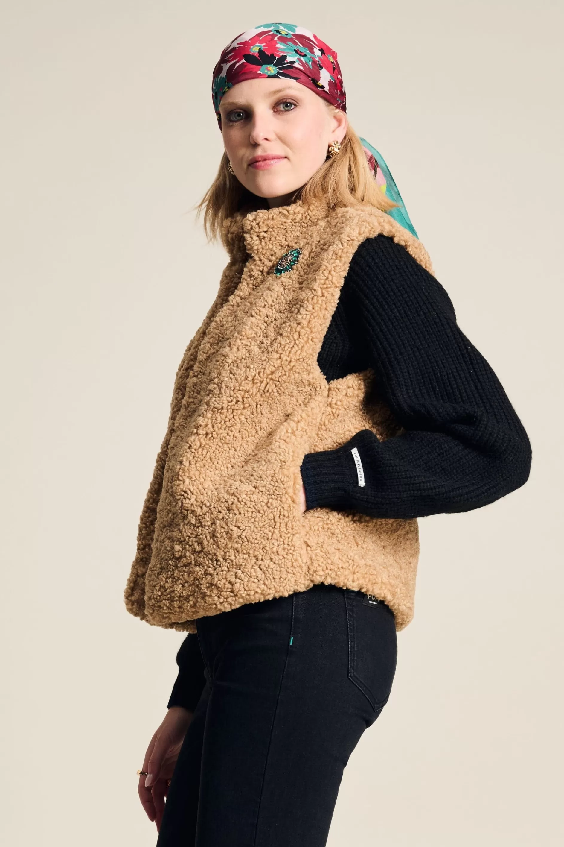 POM Amsterdam GILET Teddy | Gilets | Jassen & Blazers