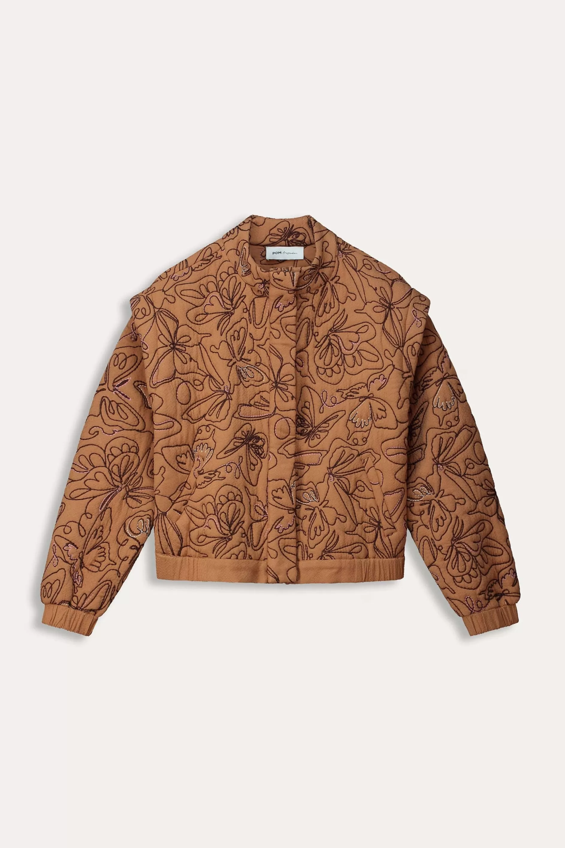 POM Amsterdam JACKET Butterfly Sugar Brown | Jassen & Blazers