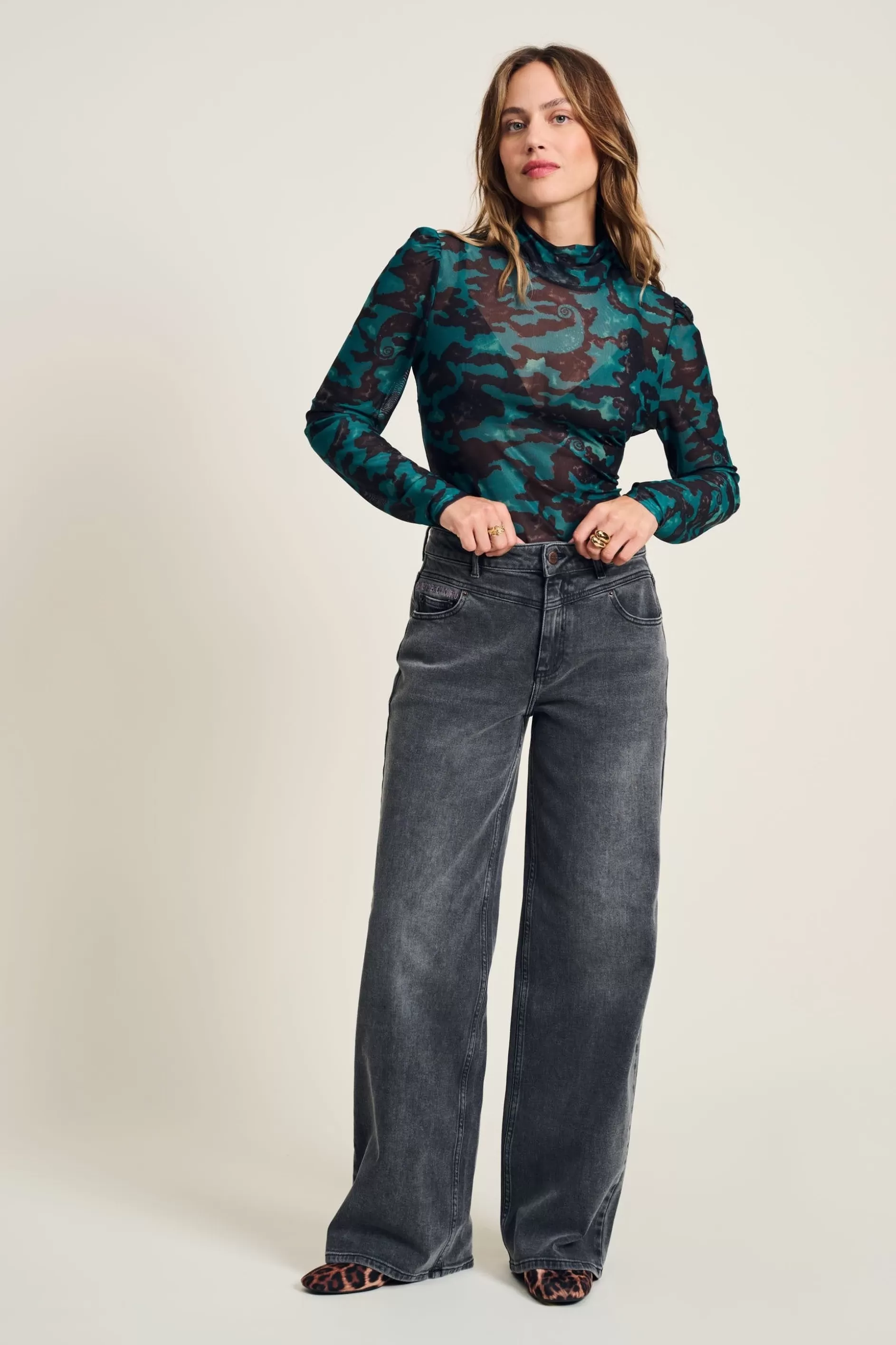 POM Amsterdam JEANS Wide Leg | Jeans | Broeken