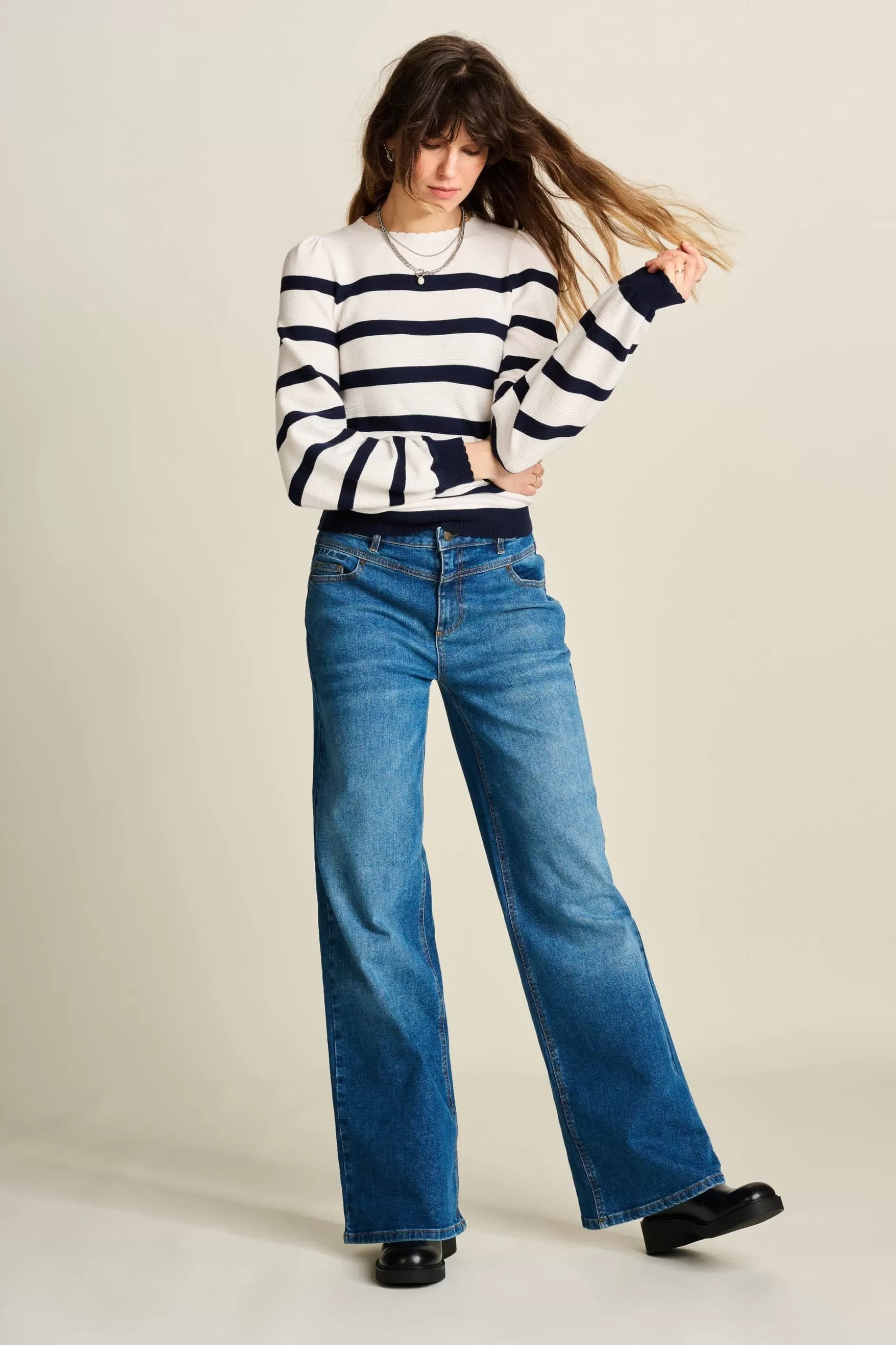 POM Amsterdam JEANS Wide Leg | Jeans | Broeken