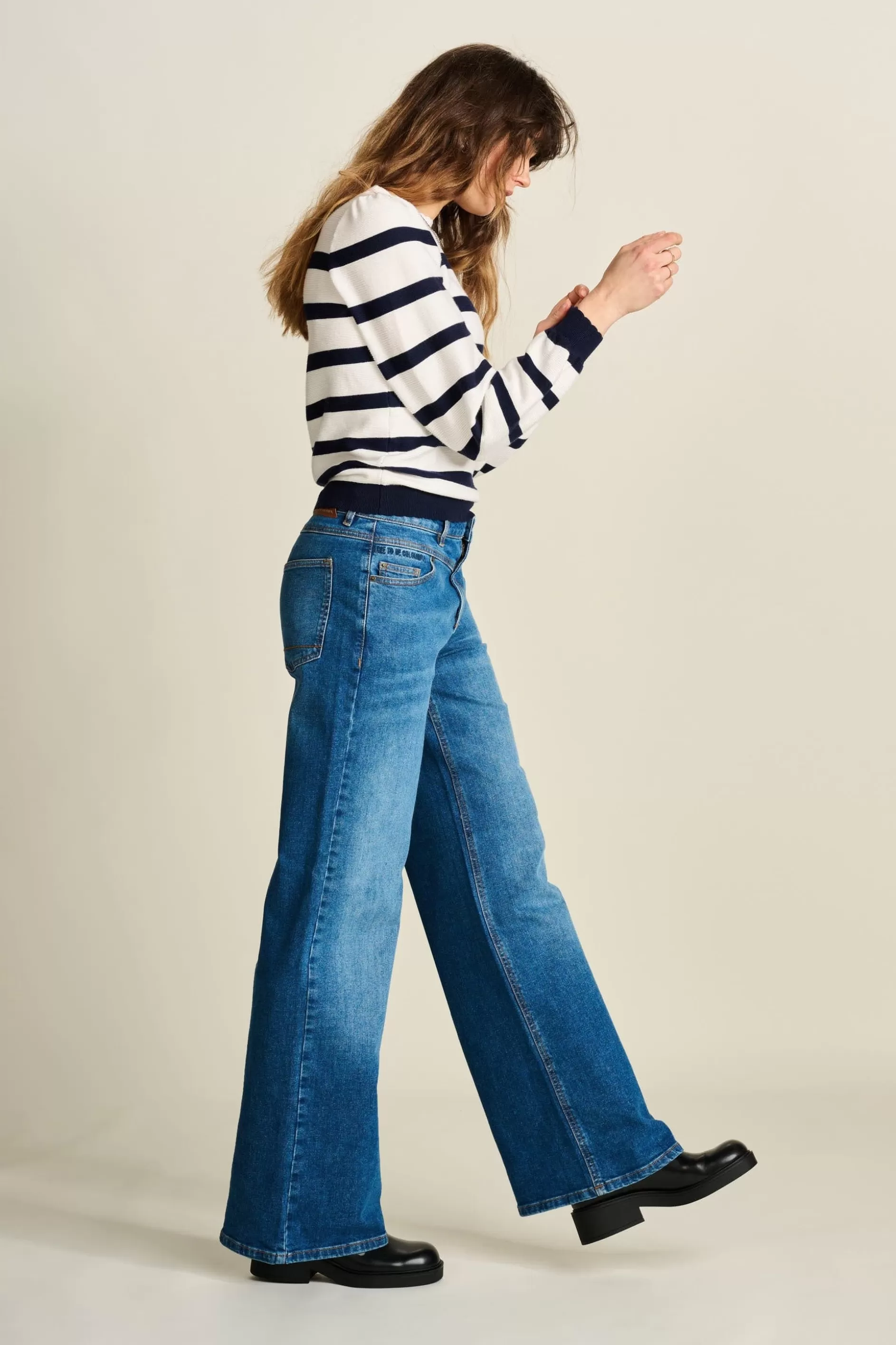 POM Amsterdam JEANS Wide Leg | Jeans | Broeken