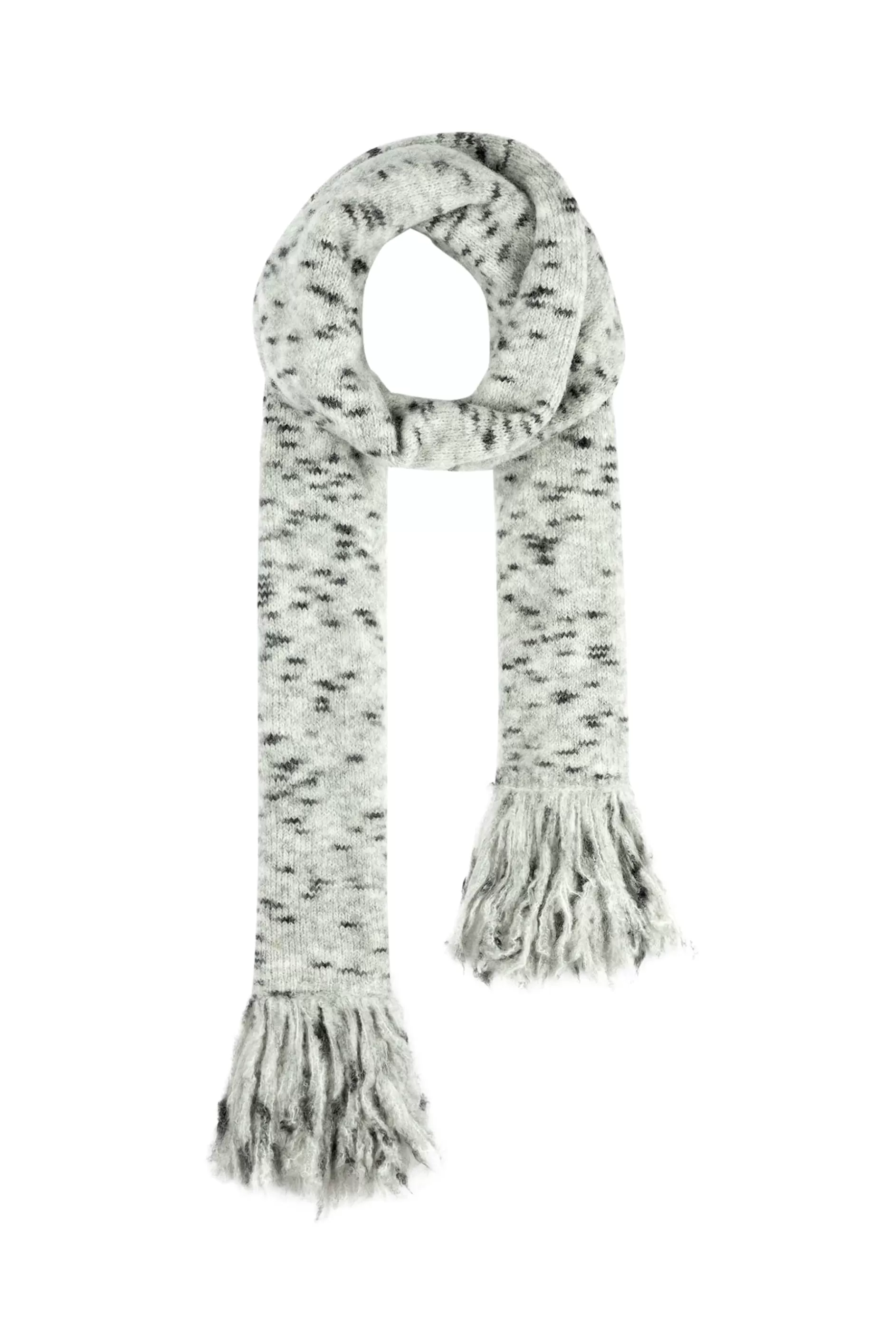 POM Amsterdam SJAAL Wild Grey | Sjaals