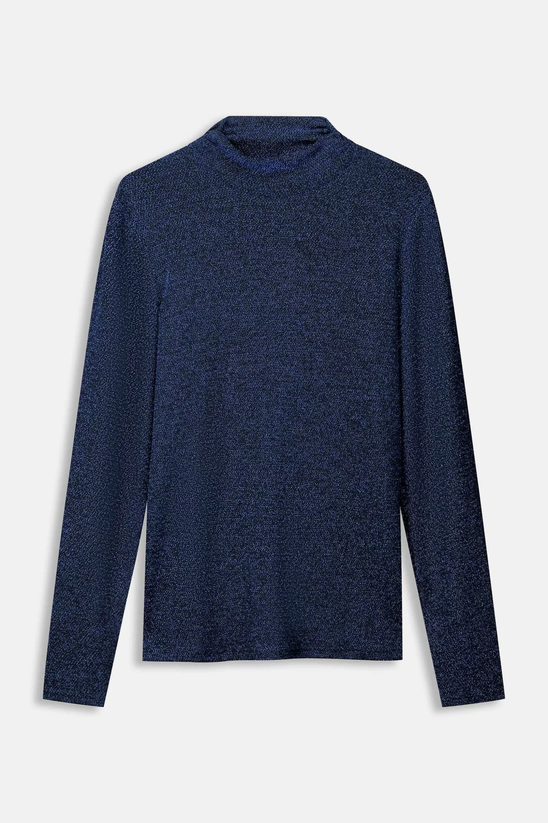 POM Amsterdam TURTLENECK Festive Blue | Co-Ords | Tops & Turtlenecks