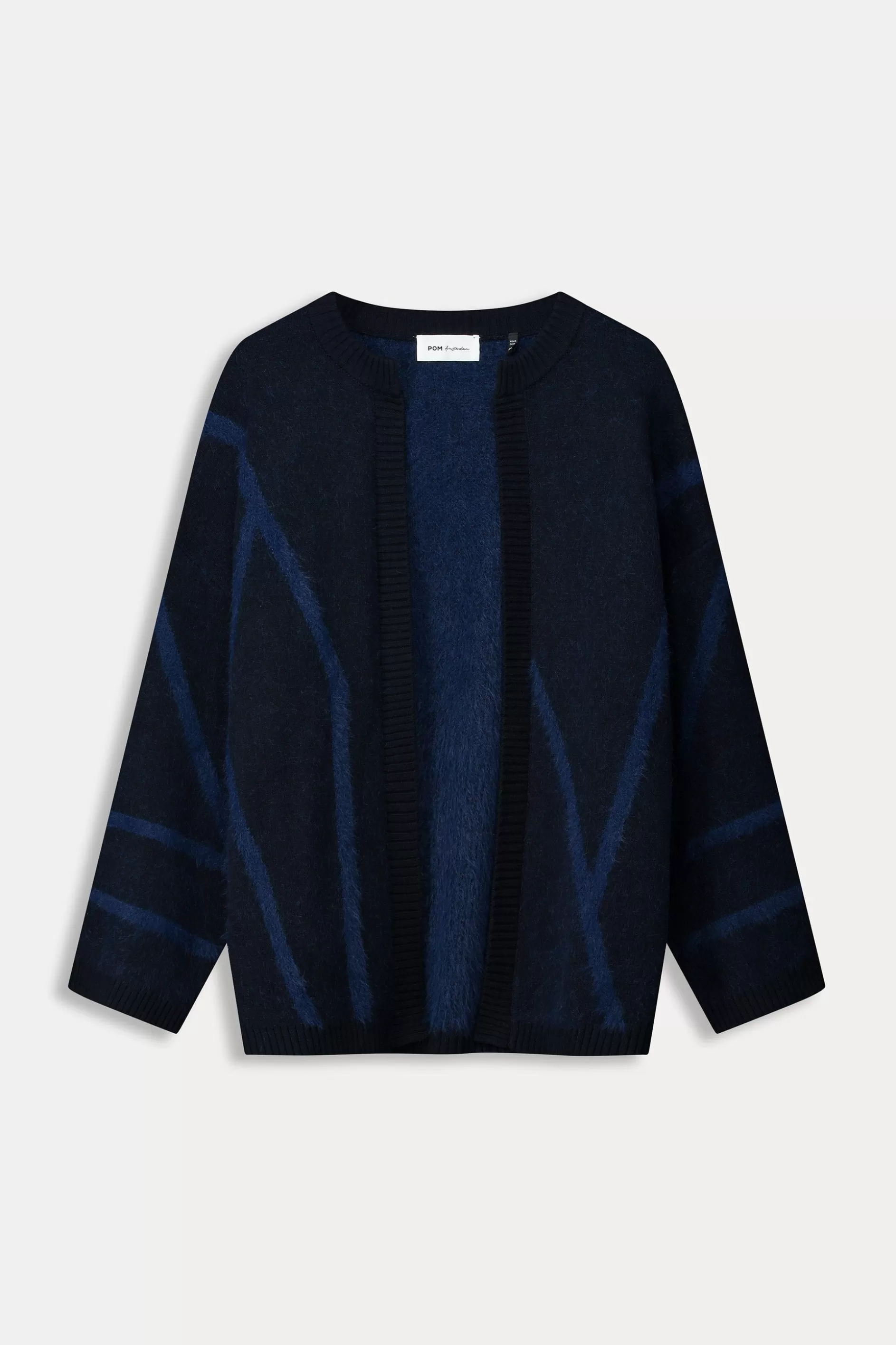 POM Amsterdam VEST Midnight Blue | Truien & Vesten